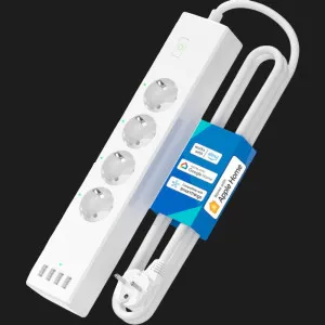 Умный удлинитель питания Wi-Fi Meross MSS425FHK (White) (EU) в Черновцах