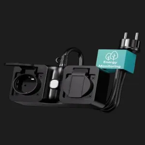 Смарт розетка вулична Meross MOP320HK-EU (сумісна з Matter) (Black) в Чернівцях
