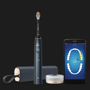 Зубная электрощетка Philips Sonicare DiamondClean Prestige 9900 (Dark Blue) в Дрогобыче