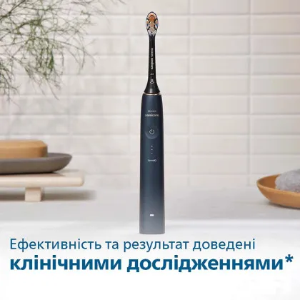 Зубна електрощітка Philips Sonicare DiamondClean Prestige 9900 (Dark Blue)