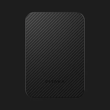 Зарядное устройство Power Bank Pitaka Aramid Fiber Magnetic Qi2 (5000mAh) (Twill Black/Gray) в Ковеле