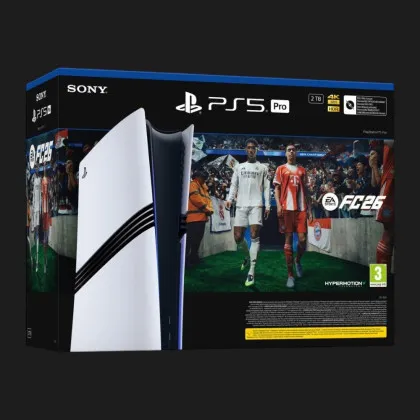 Ігрова приставка Sony PlayStation 5 Pro (EA SPORTS FC 26 Bundle) (2TB) (Standard) в Ковелі
