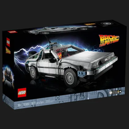 Конструктор LEGO Icons Машина времени из фильма «Назад в будущее» (10300)