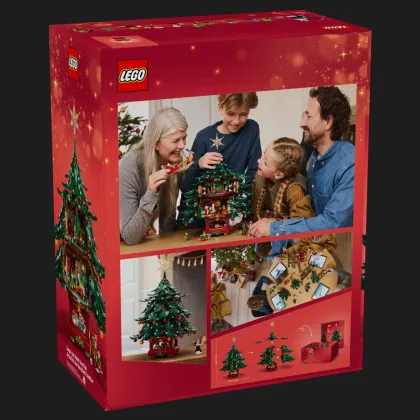 Конструктор LEGO Icons Семейная рождественская елка (41843)