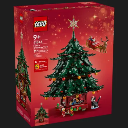 Конструктор LEGO Icons Семейная рождественская елка (41843)