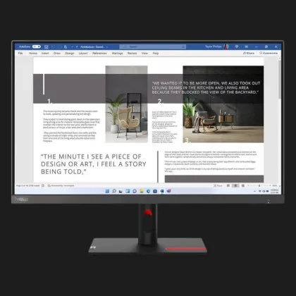 Монітор Lenovo 27" S27i-30 IPS 100Hz 63DFKAT4UA (UA)