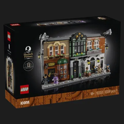 Конструктор LEGO Icons Sherlock Holmes: Book Nook (10351)