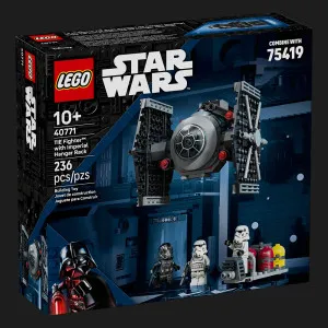 Конструктор LEGO Star Wars Винищувач TIE з Імперським ангарним каркасом (40771)