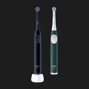 Набір зубних електрощіток BRAUN Oral-B iO Series 2 (Black/Green) в Хмельницькому