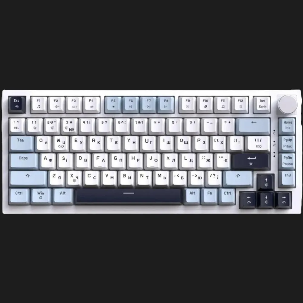 Ігрова клавіатура GamePro Genesis Warden Outemu Swith (MK160BL) (Blue) (UA)