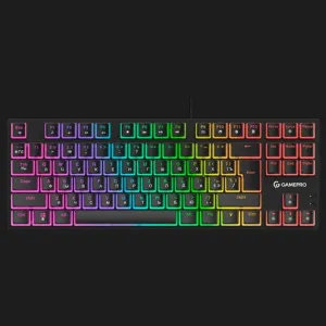 Ігрова клавіатура GamePro (Blue Switch) (MK80B) (Black) (UA) в Бродах
