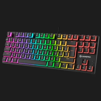 Ігрова клавіатура GamePro (Red Switch) (MK80R) (Black) (UA)