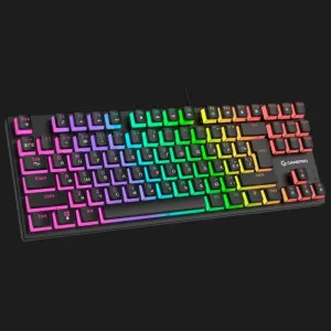 Ігрова клавіатура GamePro (Blue Switch) (MK80B) (Black) (UA) в Бродах
