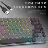 Ігрова клавіатура GamePro (Red Switch) (MK230R) (Dark Gray) (UA)