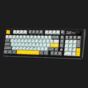 Клавіатура ігрова Ajazz AK980 (Black/Gray/Yellow) (AK980-CS-BGY) (UA) в Бродах