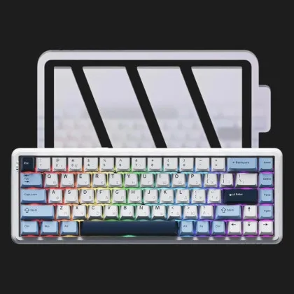 Клавіатура ігрова Ajazz (White) (AK680-M-BWD-A) (UA)