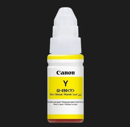 Чорнило Canon GI-490 PIXMA G1400 / G2400 / G3400 / G3410 (Yellow)