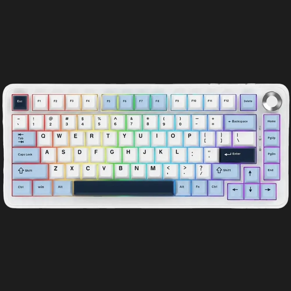Клавіатура ігрова Ajazz (White) (AK820MAX-DD-BWD) (UA)