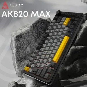 Клавиатура игровая Ajazz (Black) (AK820MAX-DD-BGY) (UA)