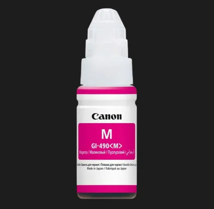 Чорнило Canon GI-490 PIXMA G1400 / G2400 / G3400 / G3410 (Magenta)