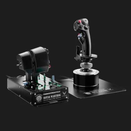 Комплект (джойстик, рычаг управления двигателем) Thrustmaster Hotas Warthog Pack PC