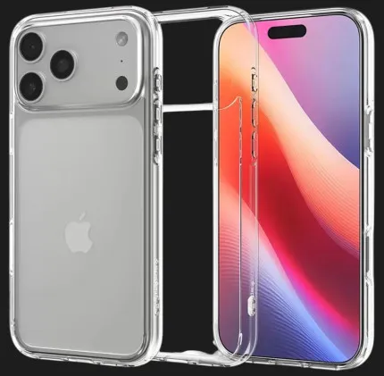 Чехол Spigen Ultra Hybrid для iPhone 17 Pro Max (Crystal Clear)