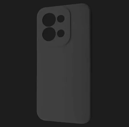 Чохол WAVE Full Silicone Cover для Xiaomi Redmi 15C (Black)