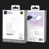 Зарядний пристрій Power Bank WiWU Wi-P043 PD20W Magnetic + Stand (White)