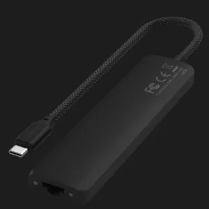 Перехідник Satechi 7-in-1 USB-C Slim Multiport Adapter 4K with Ethernet (Black) в Херсоні