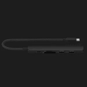 Адаптер Satechi 6-in-1 USB-C Slim Multiport Adapter 4K (Black) в Херсоні