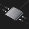 Адаптер Satechi 4-Port USB-C Hub with PD (Space Gray)