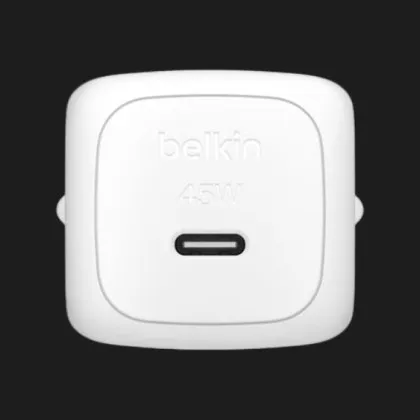 Блок питания Belkin Home Charger 45W USB-C PD (White) (WCA013kqWH)