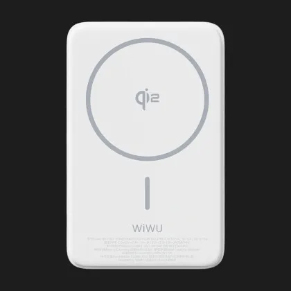 Зарядний пристрій Magnetic Power Bank WiWU 10000mAh (Wi-P031) (White)