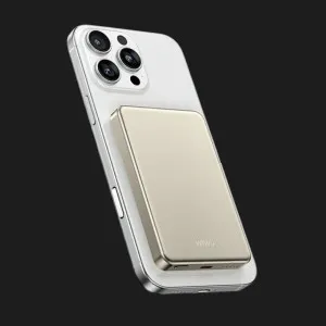 Зарядное устройство Power Bank WiWU P15 Ultra Slim 5000mAh MagSafe (Titanium Gold) в Хмельницком