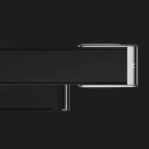 Ремешок Whoop LeatherLuxe Band Straight для Whoop MG (Black/Cream with Titanium) (Size S) в Сваляве