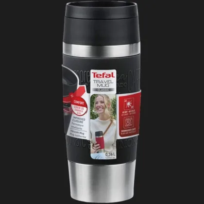 Термочашка Tefal N2020210 Travel Mug Classic Twist 0,36 (Black) в Чернігові