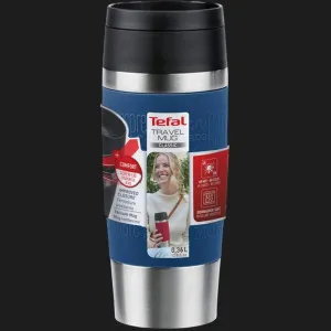 Термокружка Tefal N2020310 Travel Mug Classic Twist 0,36 (Dark Blue) в Кропивницком