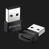Перехідник OTG Proove Extension Type-C to USB (Black)