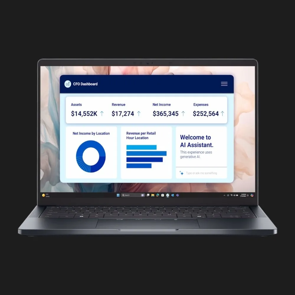 Ноутбук Dell Pro 14 Premium 14" (Intel Core Ultra 5/32GB/2TB (SSD)/Intel Arc) (DPPO207PA14252) (Standard)