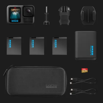 Экшн-камера GoPro Hero 13 Black Extended Power Bundle (CHDRB-134-RW) (Standard)