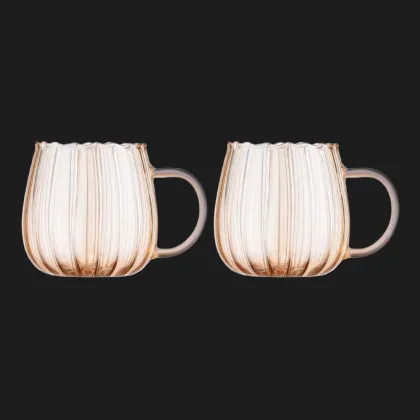 Набір чашок Ardesto Golden Moon 350 мл 2 шт. (AR2635BGG) в Ковелі