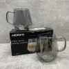 Набір чашок Ardesto Graphite 300 мл 2 шт. (AR2630GR)
