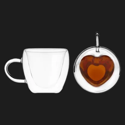 Набір чашок з ручками та подвійними стінками Ardesto 300 мл 2 шт. (AR2630GHL) в Бердичеві