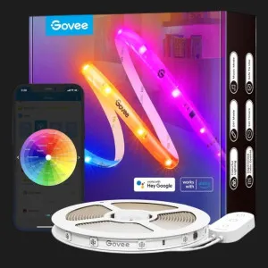 Стрічка світлодіодна розумна Govee H619A LED Strip Light With Protective Coating, 5м (White) в Чернівцях