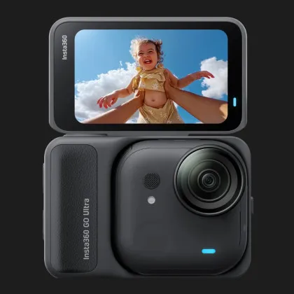 Экшн-камера Insta360 GO Ultra Midnight Black Standard Bundle