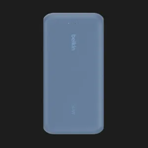 Зарядное устройство для Power Bank Belkin 20000мАh, 30Вт, встроенный кабель USB-C (Blue) в Хмельницком