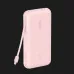 Зарядное устройство для Power Bank Belkin 20000мАh, 30Вт, встроенный кабель USB-C (Pink)