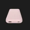 Зарядное устройство для Power Bank Belkin 20000мАh, 30Вт, встроенный кабель USB-C (Pink)