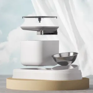Поилка с кормушкой 2 в 1 Lapka (WF072) (White) в Борисполе