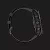 б/у Garmin Fenix 7X Sapphire Solar Carbon Gray DLC Titanium with Black Band